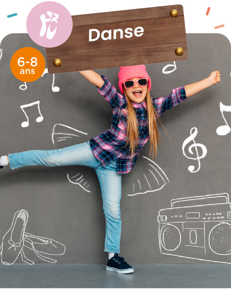 Chasse au trésor Danse 6-8 ans