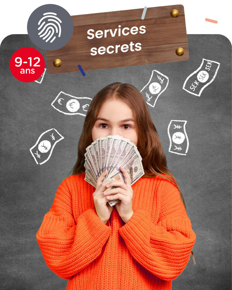 Une chasse au trésor Services Secrets pour les 9-12 ans