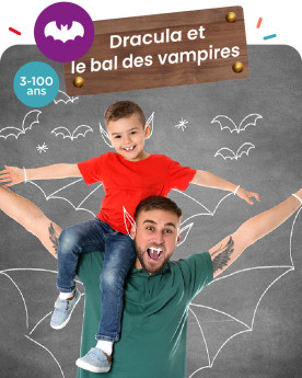 Chasse au trésor en famille sur le thème des Vampires pour Halloween